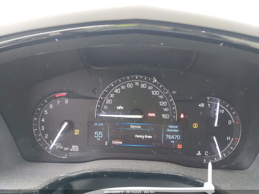 2017 Cadillac Xt5 Premium Luxury VIN: 1GYKNERS1HZ113582 Lot: 43269619