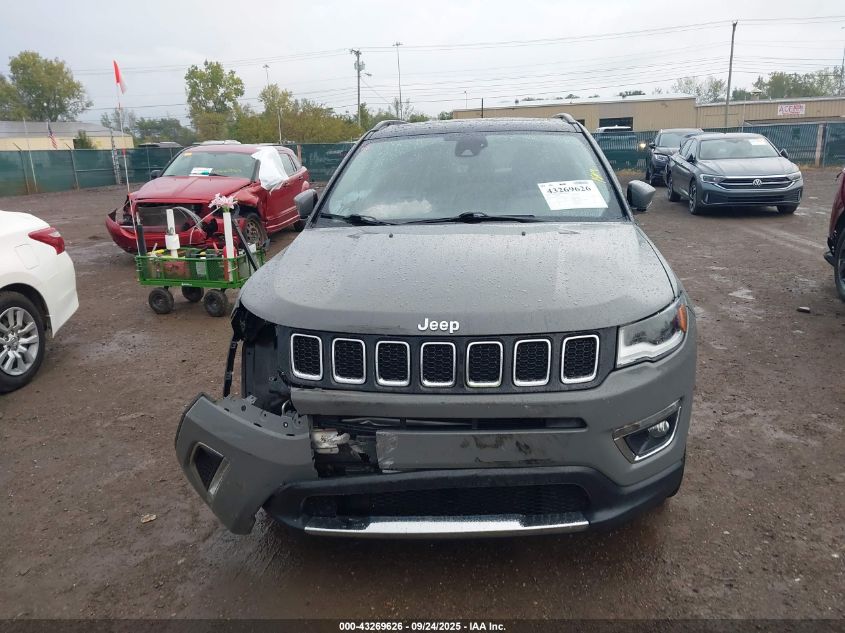 2021 Jeep Compass Limited 4X4 VIN: 3C4NJDCB1MT551084 Lot: 43269626