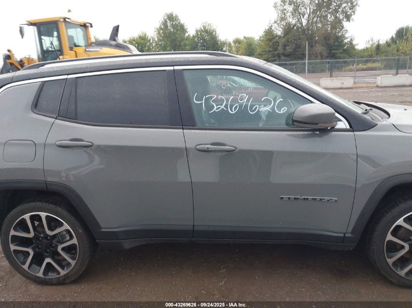 2021 Jeep Compass Limited 4X4 VIN: 3C4NJDCB1MT551084 Lot: 43269626