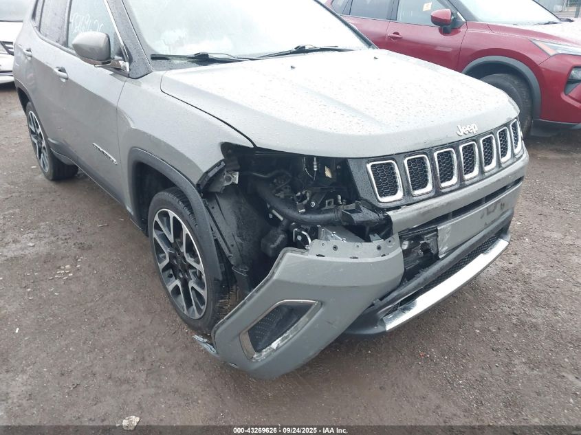 2021 Jeep Compass Limited 4X4 VIN: 3C4NJDCB1MT551084 Lot: 43269626