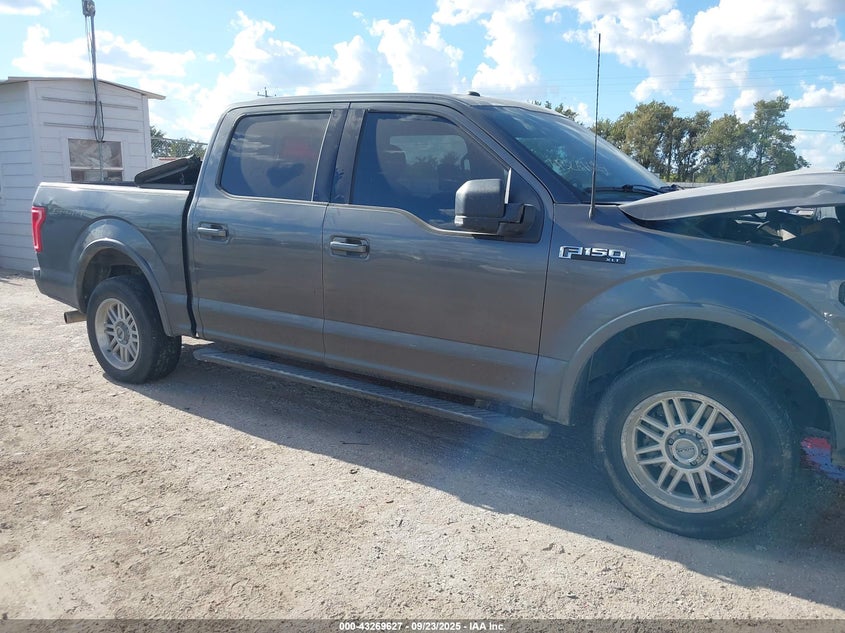 2017 Ford F-150 Xlt VIN: 1FTEW1CFXHFA25524 Lot: 43269627