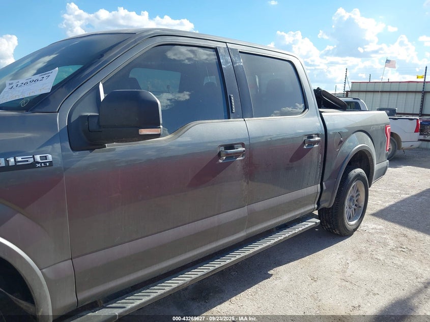 2017 Ford F-150 Xlt VIN: 1FTEW1CFXHFA25524 Lot: 43269627