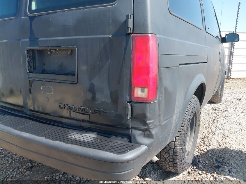 1998 Chevrolet Astro VIN: 1GNDM19W0WB168048 Lot: 43269628