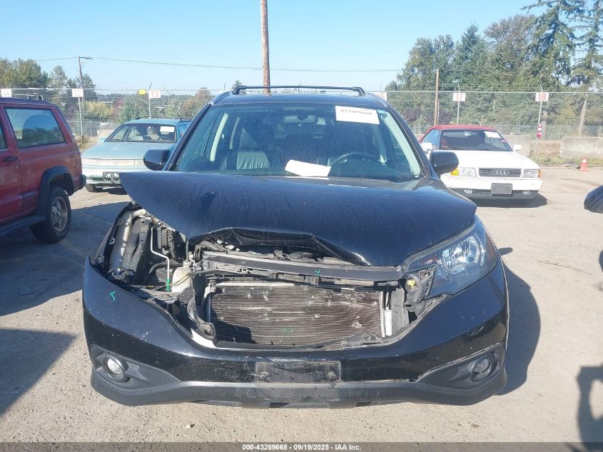 2013 Honda Cr-V Ex-L VIN: 2HKRM4H72DH687107 Lot: 43269668