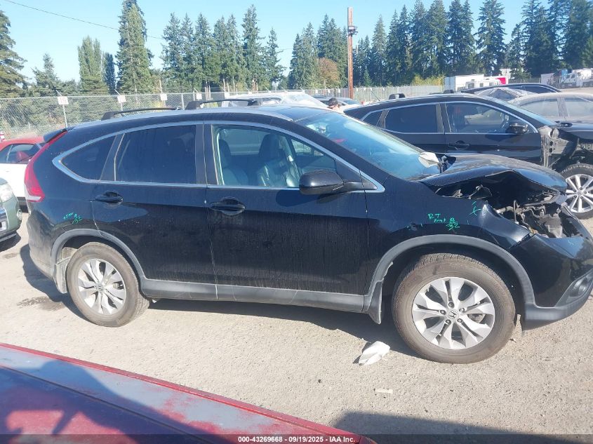 2013 Honda Cr-V Ex-L VIN: 2HKRM4H72DH687107 Lot: 43269668