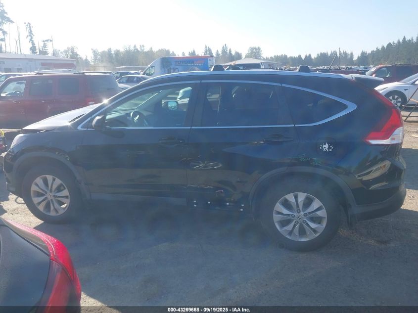 2013 Honda Cr-V Ex-L VIN: 2HKRM4H72DH687107 Lot: 43269668