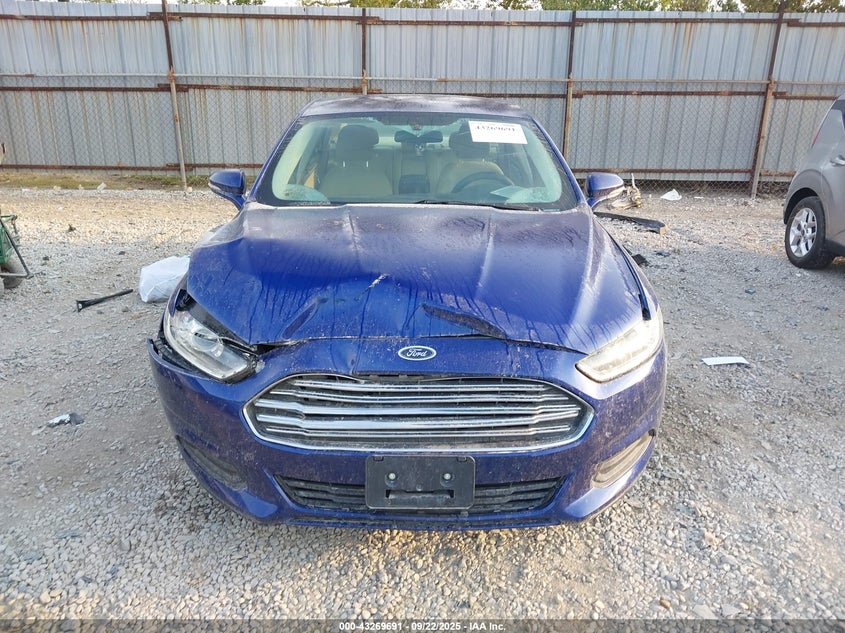 2013 Ford Fusion Se VIN: 3FA6P0H76DR358173 Lot: 43269691