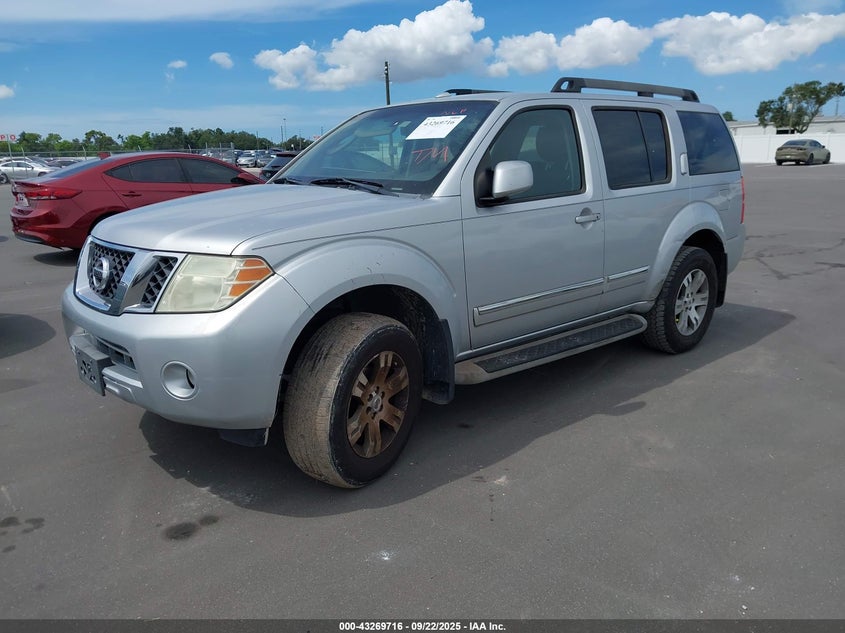 5N1AR1NN7BC615095 2011 NISSAN PATHFINDER photo no. 2