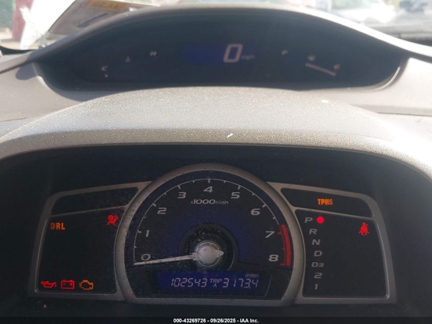 2009 Honda Civic Lx VIN: 2HGFG12619H529707 Lot: 43269726