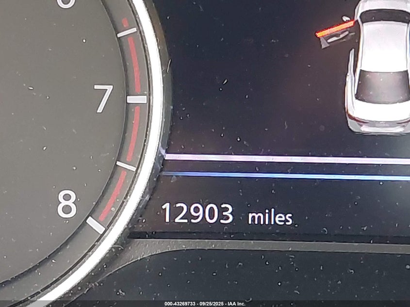 2025 Nissan Sentra Sv VIN: 3N1AB8CV2SY342517 Lot: 43269733