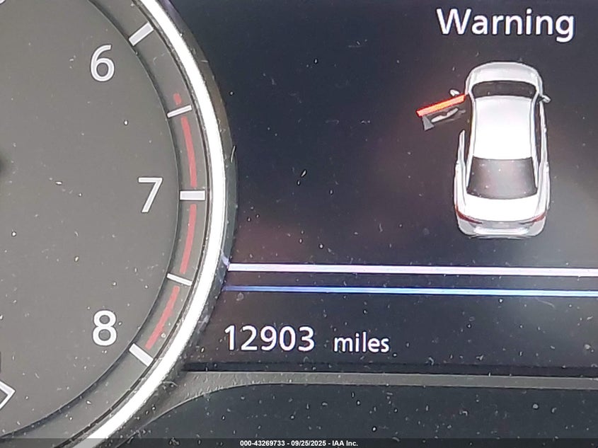 2025 Nissan Sentra Sv VIN: 3N1AB8CV2SY342517 Lot: 43269733