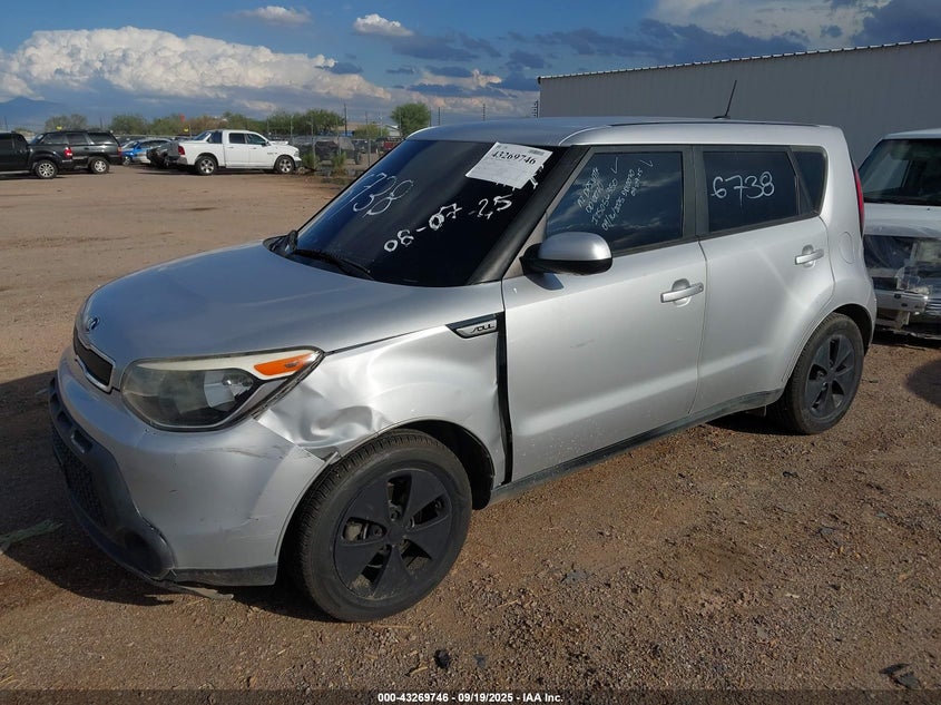 2016 KIA SOUL - KNDJN2A27G7822443