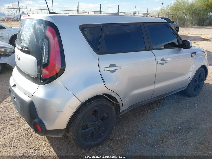 2016 KIA SOUL - KNDJN2A27G7822443