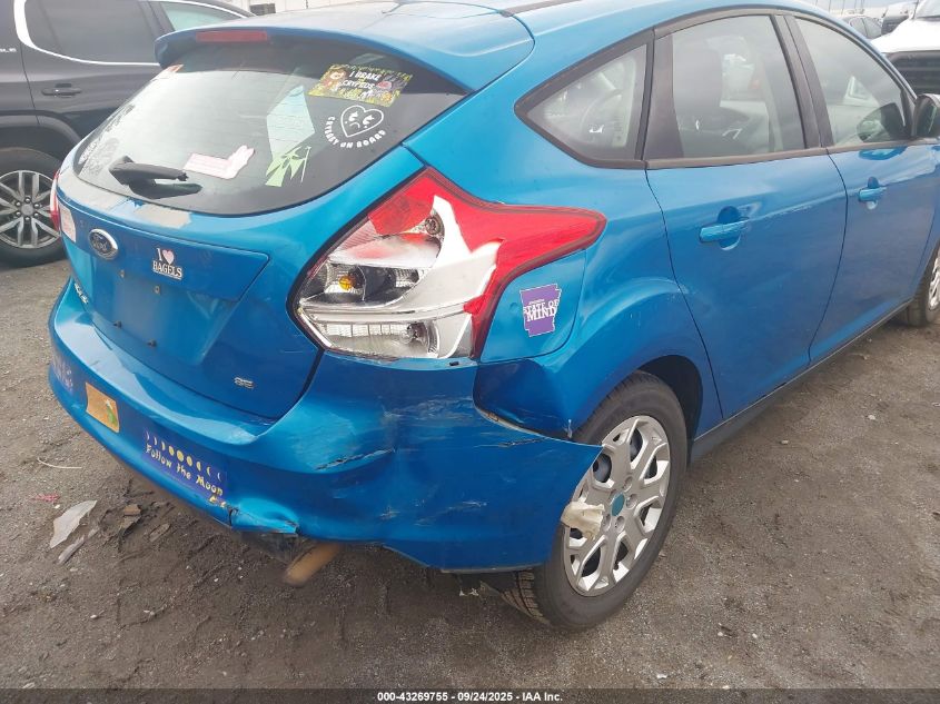 2012 Ford Focus Se VIN: 1FAHP3K23CL270508 Lot: 43269755