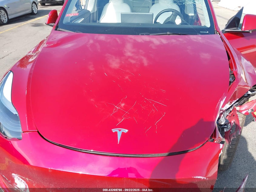2025 Tesla Model Y Long Range Dual Motor All-Wheel Drive VIN: 7SAYGDED9SA366867 Lot: 43269766