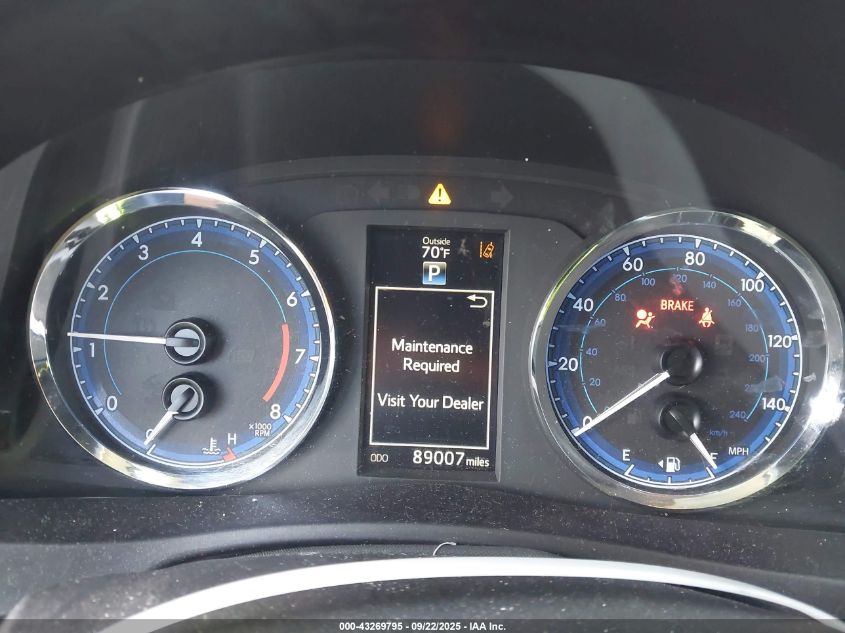 2017 Toyota Corolla Se VIN: 5YFBURHEXHP607607 Lot: 43269795