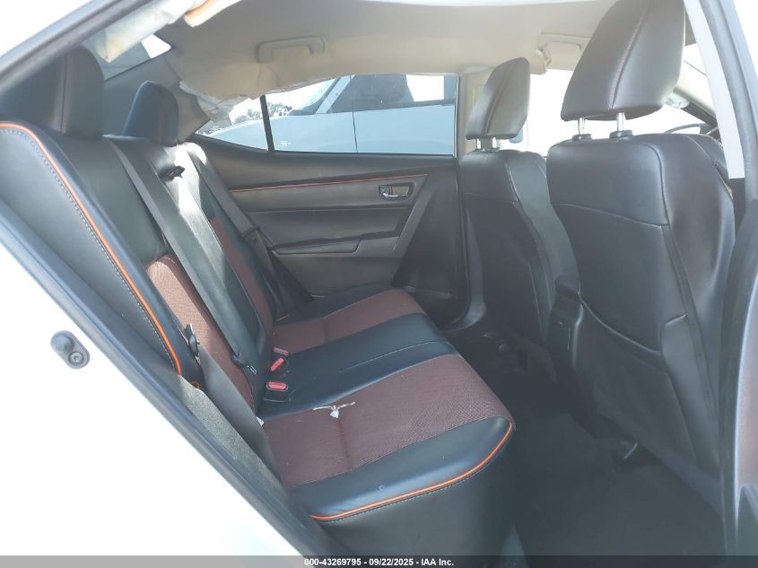 2017 Toyota Corolla Se VIN: 5YFBURHEXHP607607 Lot: 43269795