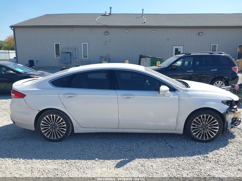 2017 Ford Fusion Titanium VIN: 3FA6P0K97HR208041 Lot: 43269823