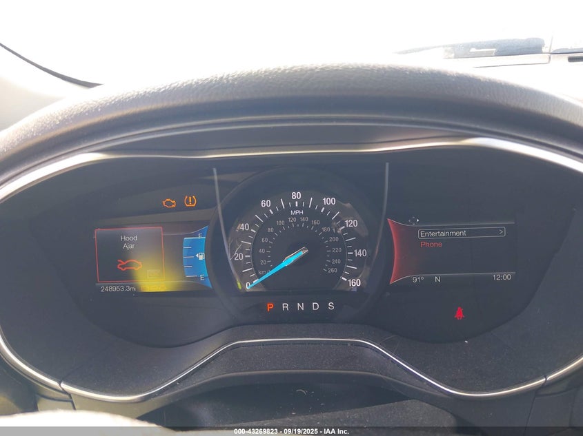 2017 Ford Fusion Titanium VIN: 3FA6P0K97HR208041 Lot: 43269823