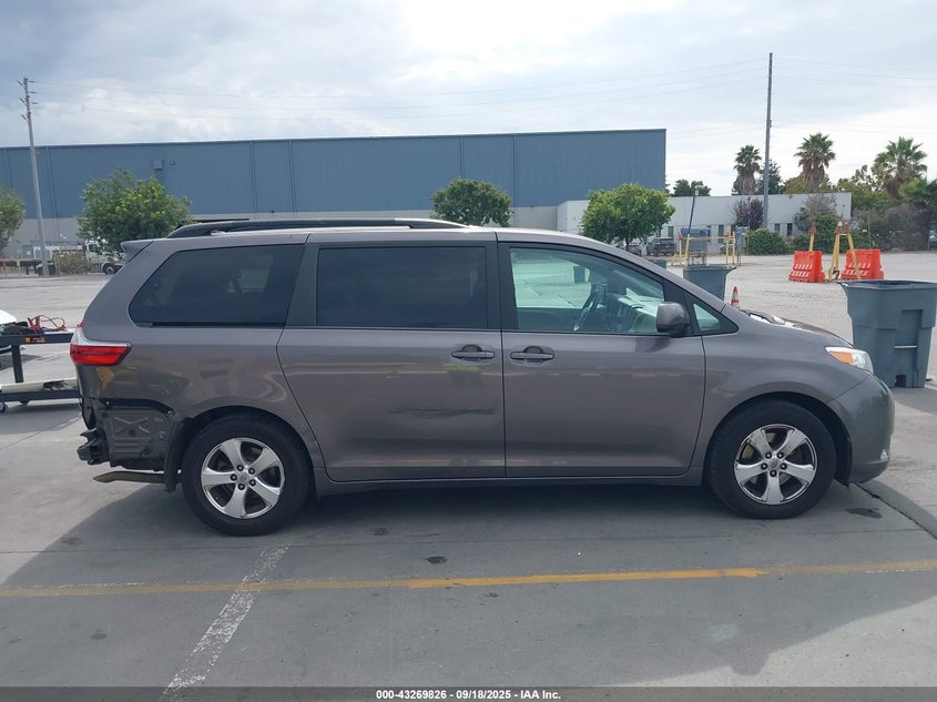 2016 Toyota Sienna Le 8 Passenger VIN: 5TDKK3DC0GS710886 Lot: 43269826