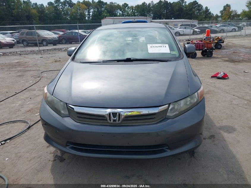 2012 Honda Civic Lx VIN: 19XFB2E53CE064663 Lot: 43269834