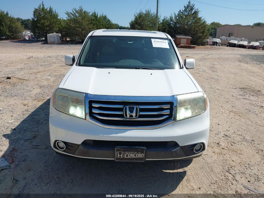 2013 Honda Pilot Ex-L VIN: 5FNYF4H53DB047085 Lot: 43269844