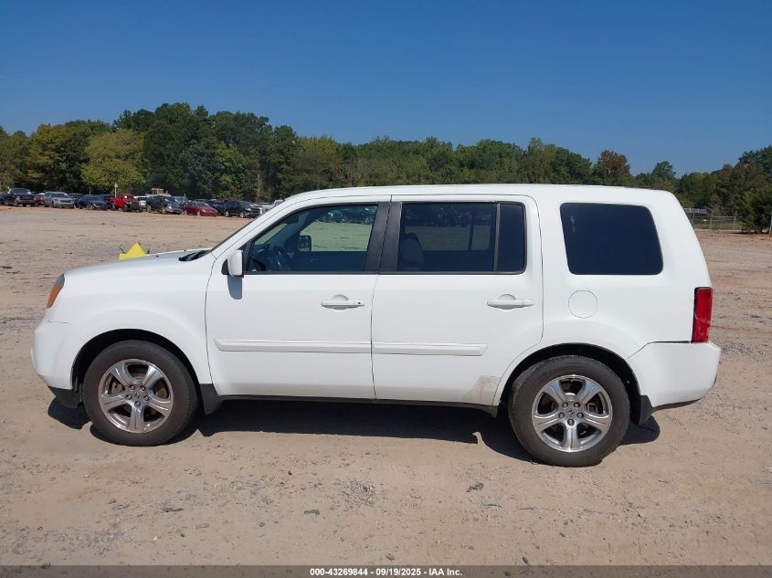 2013 Honda Pilot Ex-L VIN: 5FNYF4H53DB047085 Lot: 43269844