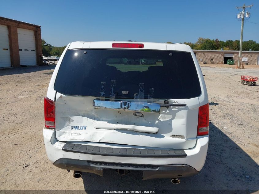 2013 Honda Pilot Ex-L VIN: 5FNYF4H53DB047085 Lot: 43269844