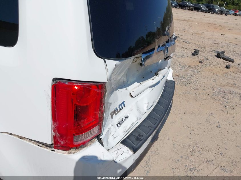 2013 Honda Pilot Ex-L VIN: 5FNYF4H53DB047085 Lot: 43269844