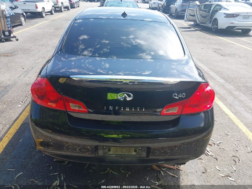 2015 Infiniti Q40 VIN: JN1CV6AP7FM580722 Lot: 43269852