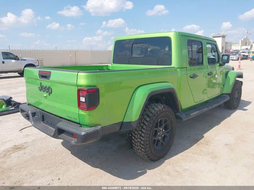 Vin: 1c6pjtag3sl525121, lot: 43764455, jeep gladiator texas trail 20254