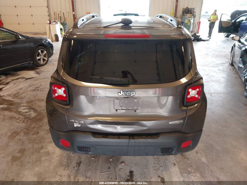 2017 Jeep Renegade Latitude 4X4 VIN: ZACCJBBB5HPF19300 Lot: 43269895