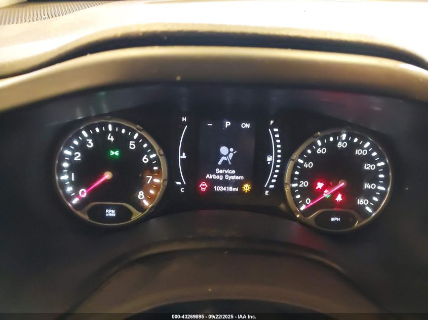 2017 Jeep Renegade Latitude 4X4 VIN: ZACCJBBB5HPF19300 Lot: 43269895