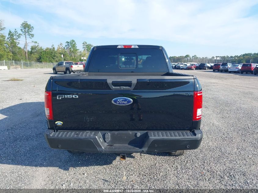 2016 Ford F-150 Xlt VIN: 1FTEW1EG6GFA76104 Lot: 43269917