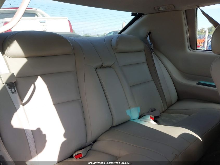 2001 Cadillac Eldorado Esc VIN: 1G6EL12Y01B104258 Lot: 43269973