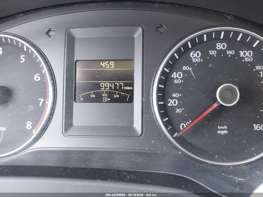 2014 Volkswagen Jetta 1.8T Se VIN: 3VWD17AJ2EM371855 Lot: 43269980