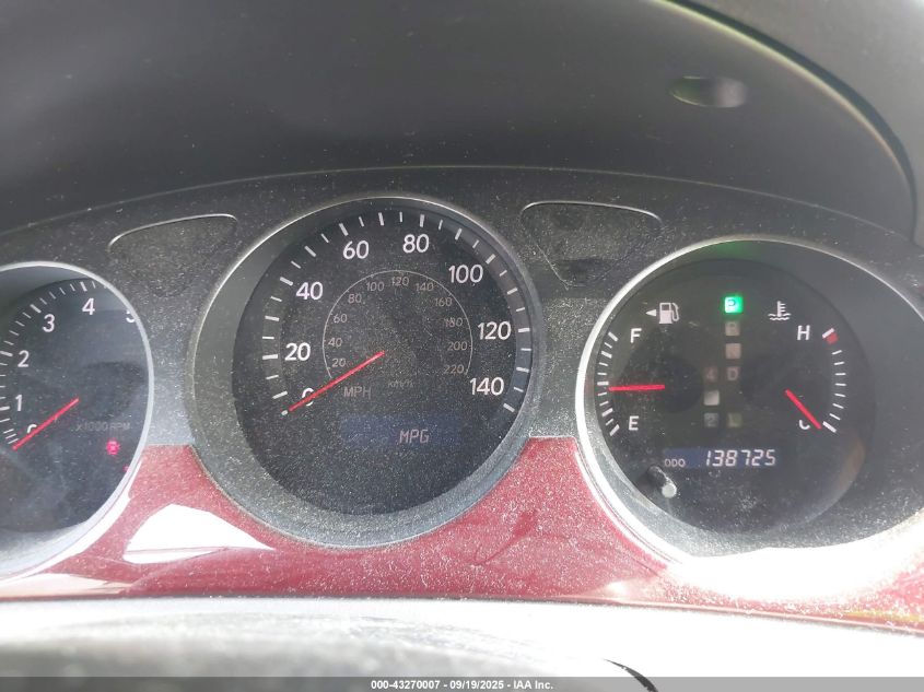 2004 Lexus Es 330 VIN: JTHBA30G345048619 Lot: 43270007