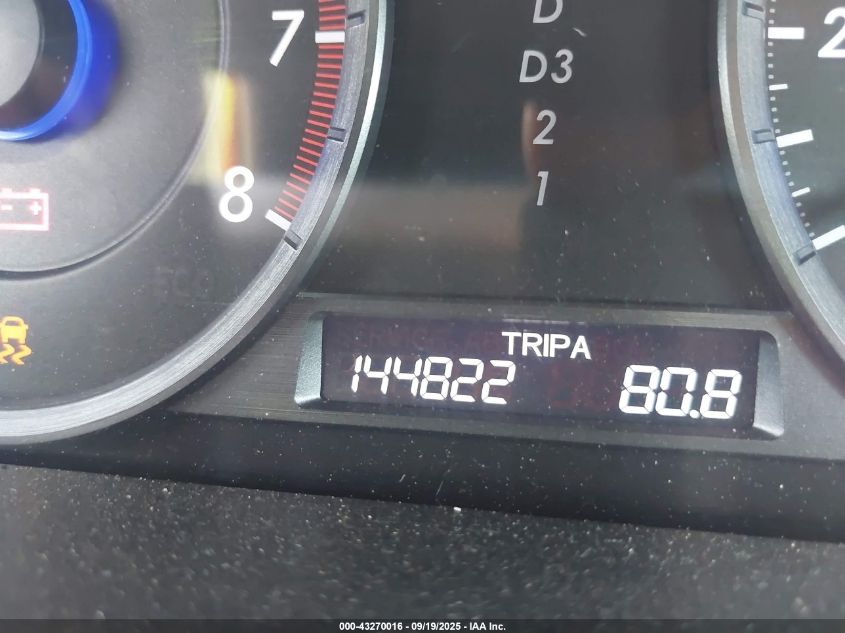 2012 Honda Crosstour Ex-L VIN: 5J6TF2H54CL011149 Lot: 43270016