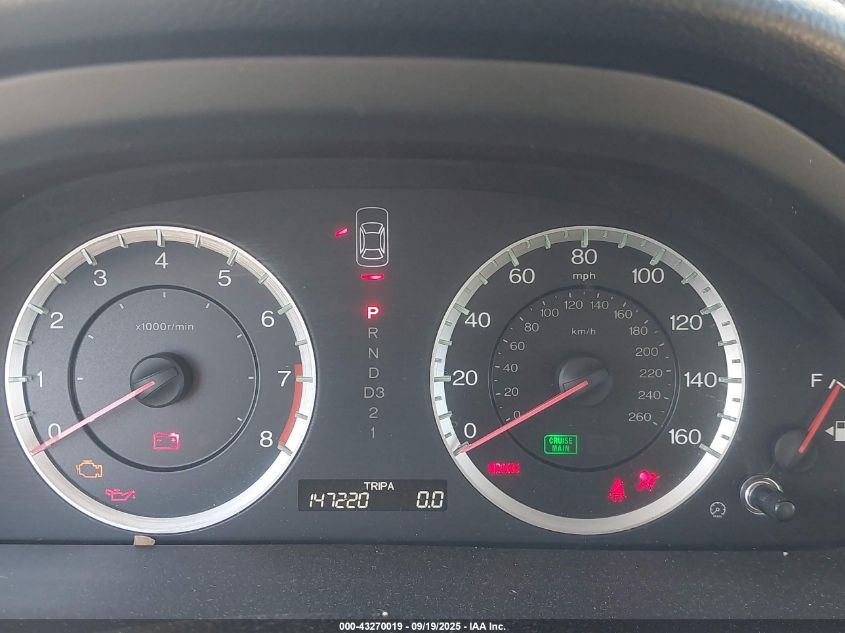 2011 Honda Accord 2.4 Lx VIN: 1HGCP2F35BA136287 Lot: 43270019