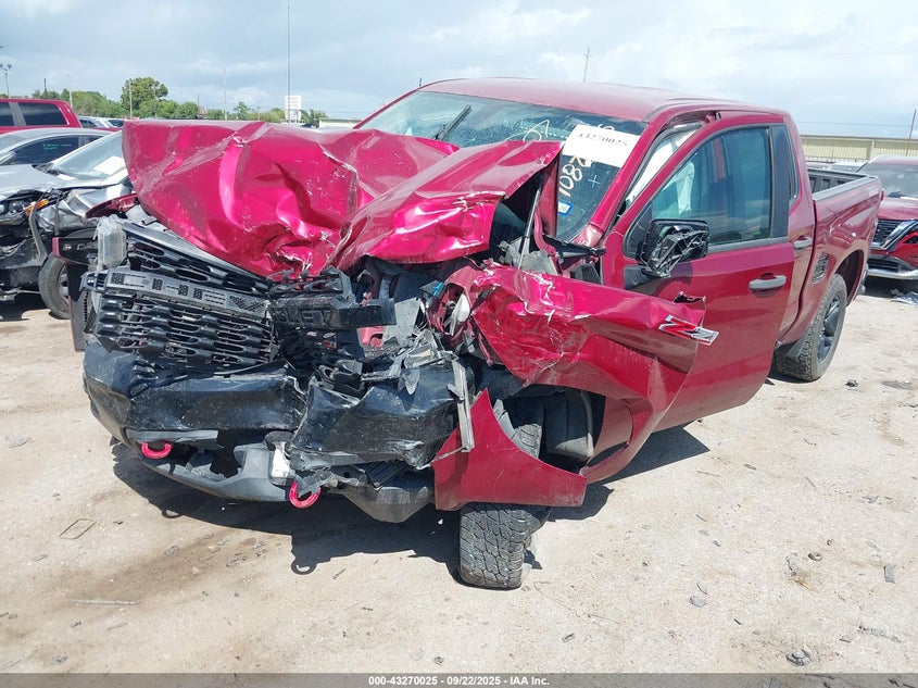 2020 CHEVROLET SILVERADO 1500 4WD  SHORT BED CUSTOM TRAIL BOSS - 1GCPYCEF1LZ161401