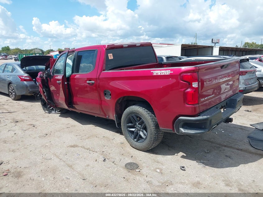 2020 CHEVROLET SILVERADO 1500 4WD  SHORT BED CUSTOM TRAIL BOSS - 1GCPYCEF1LZ161401
