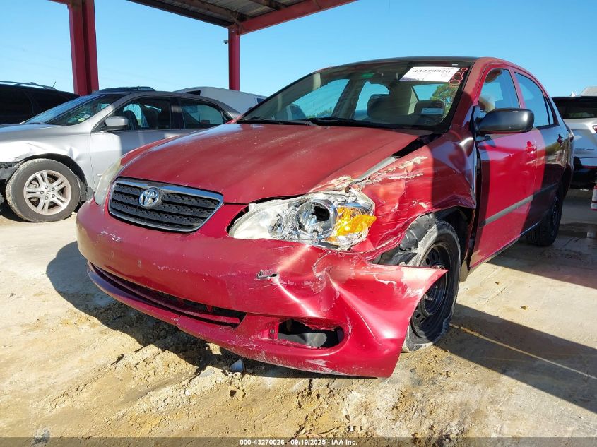 2005 Toyota Corolla Ce VIN: 1NXBR32E55Z500739 Lot: 43270026