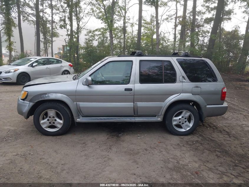 2001 Infiniti Qx4 Luxury VIN: JNRDR07Y71W102011 Lot: 43270030