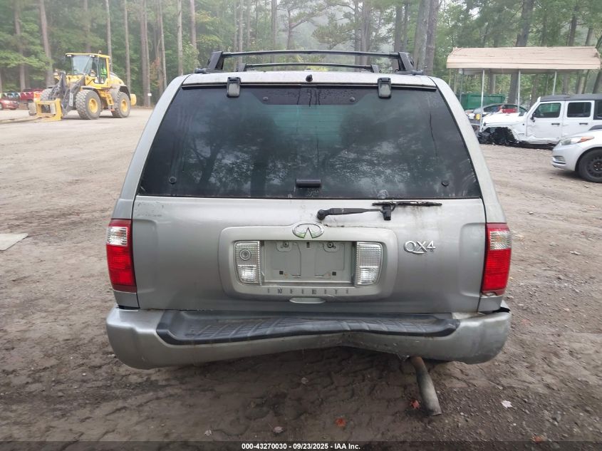 2001 Infiniti Qx4 Luxury VIN: JNRDR07Y71W102011 Lot: 43270030