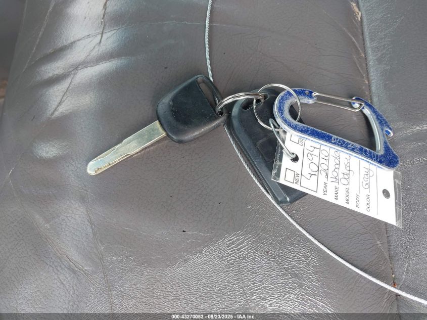 2010 Honda Odyssey Ex-L VIN: 5FNRL3H76AB095202 Lot: 43270053