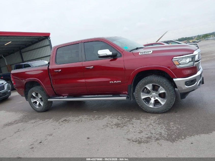 2019 Ram 1500 Laramie 4X4 5'7 Box VIN: 1C6SRFJT5KN515244 Lot: 43270060
