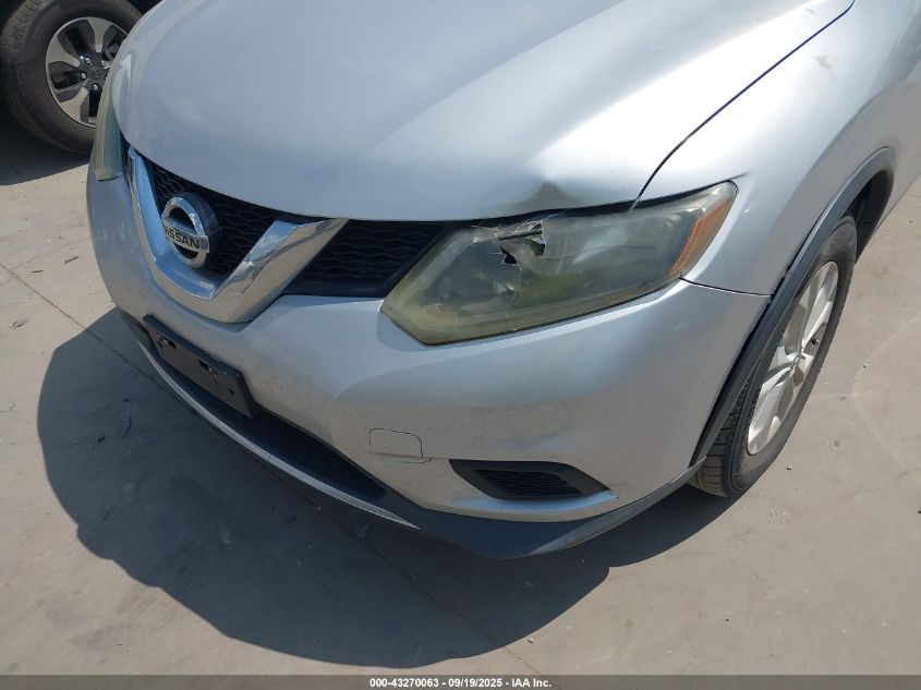 2014 Nissan Rogue S/Sl/Sv VIN: 5N1AT2MT2EC790754 Lot: 43270063