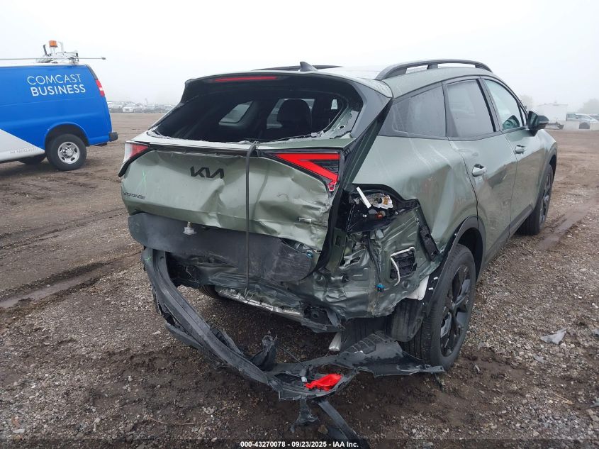 2025 Kia Sportage X-Line VIN: 5XYK6CDF2SG276717 Lot: 43270078