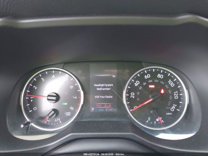 2020 Toyota Rav4 Xle VIN: 2T3W1RFV9LW073964 Lot: 43270134