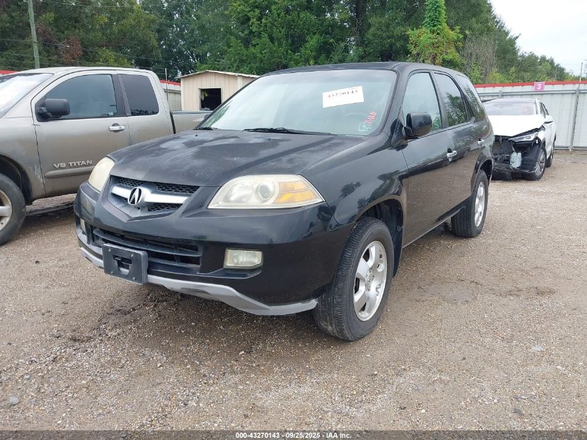 2006 Acura Mdx VIN: 2HNYD18276H550006 Lot: 43270143